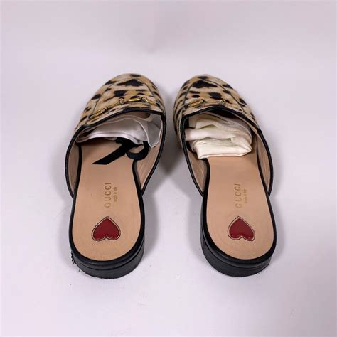 gucci horsebit print|Gucci Leopard Print Calf Hair Princetown Horsebit Mules 9/39.5.